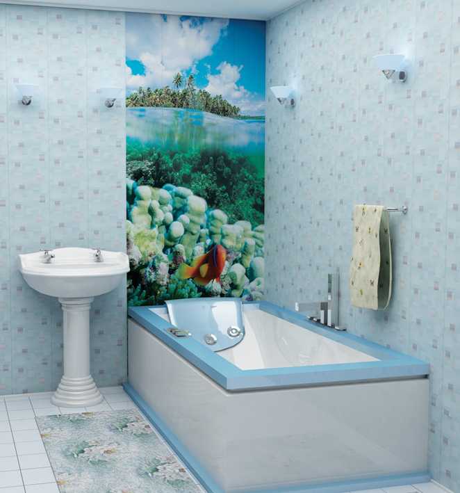 Фото пластиковых панелей для ванной, выбираем материал